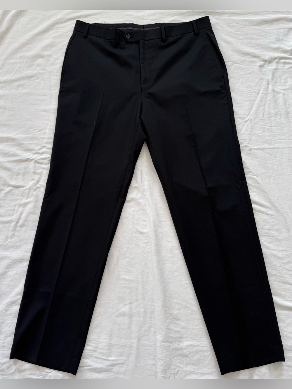 Lauren Ralph Lauren Total Comfort Dress Pants 36x32 Black Dress